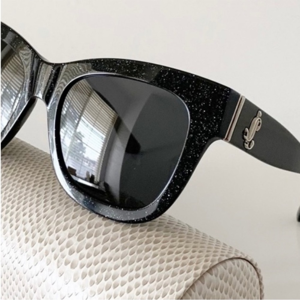 Jimmy Choo EUC Sparkly Sunglasses - Picture 7 of 7